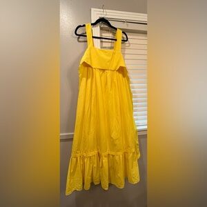 Sunny Yellow Summer Dress